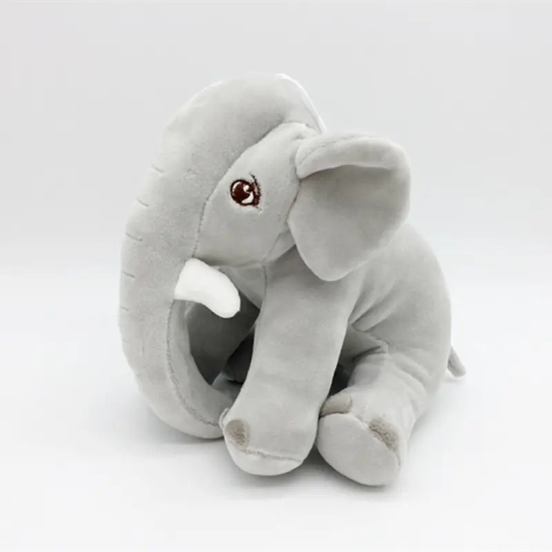 20cm Cute Elephant Plush Toy - Soft Stuffed Animal with Window Pendant Design