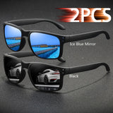 Men's Polarized Sunglasses – UV400 Protection & Anti-Glare Rectangle Frames