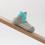 Cute Non-Slip Baby Floor Socks with Silicone Sole – Breathable Toddler Shoes for Boys & Girls