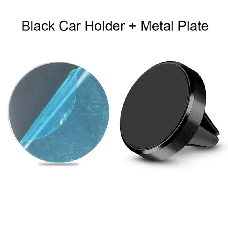 Magnetic Car Phone Holder - Universal Air Vent Mount for Smartphones, GPS & More