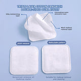 100-Pack Reusable Makeup Remover Pads – Soft, Breathable & Eco-Friendly Cotton Rounds