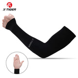 Ice Silk UV Protection Arm Sleeves – Cooling Compression for Outdoor Sports