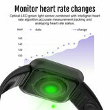Multifunctional Smart Watch with Heart Rate Monitor, Sleep Tracker & Fitness Features