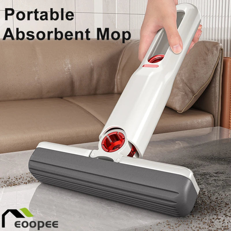 Portable Mini Squeeze Mop for Effortless Household Cleaning