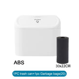 3Pcs Car Trash Can with Lid + 60 (300) Garbage Bags – Leakproof & Compact