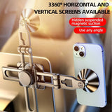 720° Rotating Magnetic Car Phone Holder – Universal Compatibility, Strong Grip