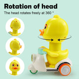 Interactive Walking Duck Toy – No Battery Educational Plastic Pet for Kids