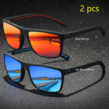 Vintage Check Pattern Polarized Sunglasses – Stylish UV400 Eyewear for Men & Women