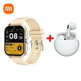 Reloj inteligente con llamadas Bluetooth, seguimiento de actividad física y pantalla HD de 2,01", resistente al agua y compatible con Android e iOS 