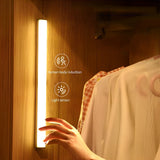 Motion Sensor Night Light – Wireless LED, USB Rechargeable, Magnetic Strip for Wardrobe, Closet, Kitchen & Aisle
