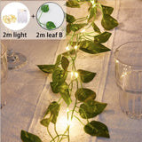 LED Maple Leaf Fairy String Lights – Battery-Powered Fall Garland for Home & Holiday Decor