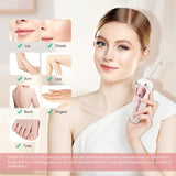 Mini Electric Facial Hair Remover - Cotton Thread Epilator for Women with LED Display