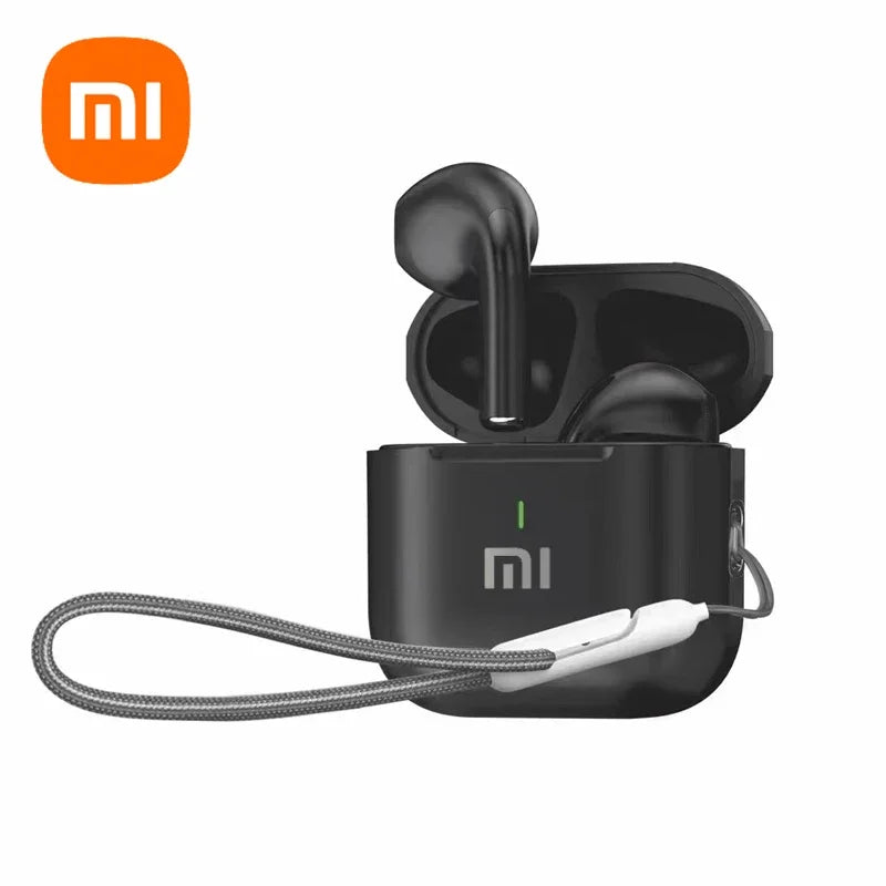 Audífonos inalámbricos Bluetooth 5.3: sonido estéreo de alta fidelidad, cancelación de ruido, resistentes al agua, con micrófono para Android e iOS
