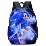Official Sonic The Hedgehog Kids Backpack - Lightweight School Bag for Boys & Girls
