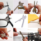 6-in-1 Stainless Steel Mini Multi-Tool Pocket Knife for Everyday Carry