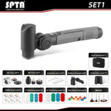 SPTA Cordless Mini Car Polisher – Portable, Rechargeable, and Adjustable Speed for Auto Detailing