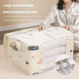 Foldable Large-Capacity Storage Bag for Clothes, Quilts & Bedding