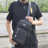 Unisex Oxford Chest Sling Bag – Lightweight Casual Shoulder Pack for Everyday Use