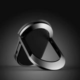 Soporte magnético universal de lujo para teléfono con anillo giratorio de 360°: agarre para los dedos y soporte para automóvil