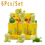 Glow-in-the-Dark Smiski Mystery Blind Box Figures - Collectible Anime Vinyl Toys