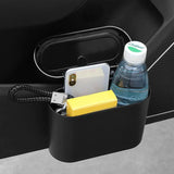 Compact Leakproof Car Trash Can with Lid – Keep Your Car Clean & Organized