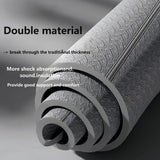 Premium 5mm Non-Slip Yoga Mat for Home Workouts & Fitness Training