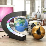 Magnetic Levitating Globe Lamp - Floating World Map with LED Lights