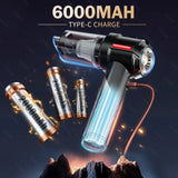 CENRR Aspiradora de coche Mini 998000PA Potente aspiradora portátil inalámbrica para electrodomésticos Soplador de mano Limpiador de coche