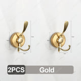 Gancho de ventosa de metal, ganchos de ventosa de baño de gran resistencia al vacío, soporte de toalla impermeable, colgador de pared reutilizable de acero inoxidable