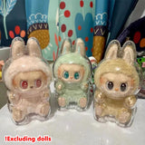Protective Transparent Storage Case for Labubu Dolls