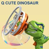 Dinosaur Bubble Gun Toy – 2-in-1 Electric Bubble Blower for Kids Outdoor Play