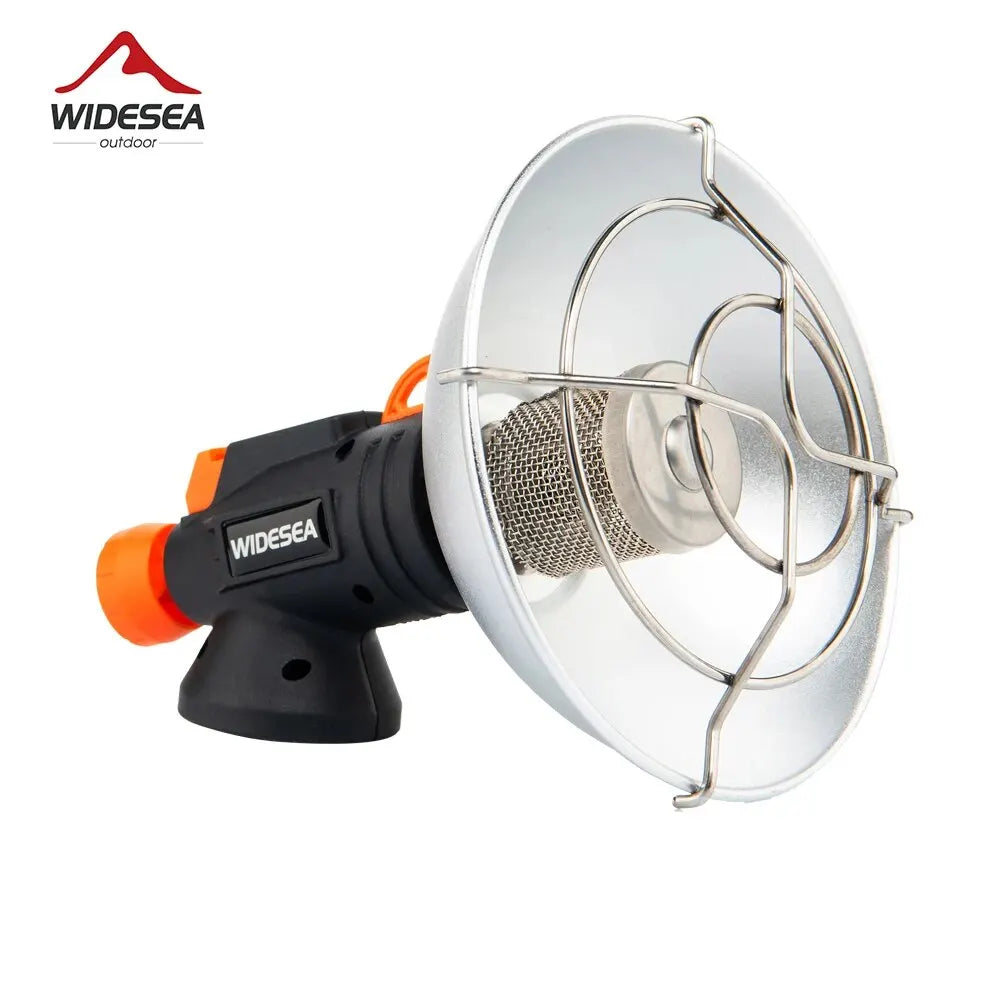 Portable Camping Heater – Stainless Steel Outdoor Gas Heater with Ignition for Winter Survival