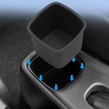 TPE Silicone Car Armrest Storage Box – Dustproof Console Organizer with Quick Installation