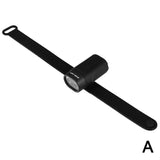 Linterna de muñeca con luz LED: recargable por USB, resistente al agua y ajustable para correr de noche, andar en bicicleta y realizar actividades al aire libre