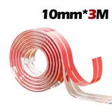 Protector de borde de seguridad para bebés de PVC transparente: protección antigolpes para muebles con cinta de doble cara