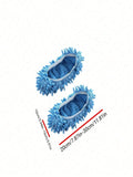 Reusable Microfiber Mop Slippers – Soft, Washable Cleaning Foot Socks for Floors