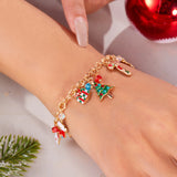 Trendy Link Chain Bracelet for Women – Adjustable Geometric Design, Fashion Metal Jewelry