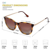 Vintage Polarized Sunglasses – Classic Anti-Glare Driving Shades for Men & Women