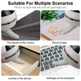 Mini USB Desk Vacuum Cleaner – Cute Robot Design for Home & Office Cleaning