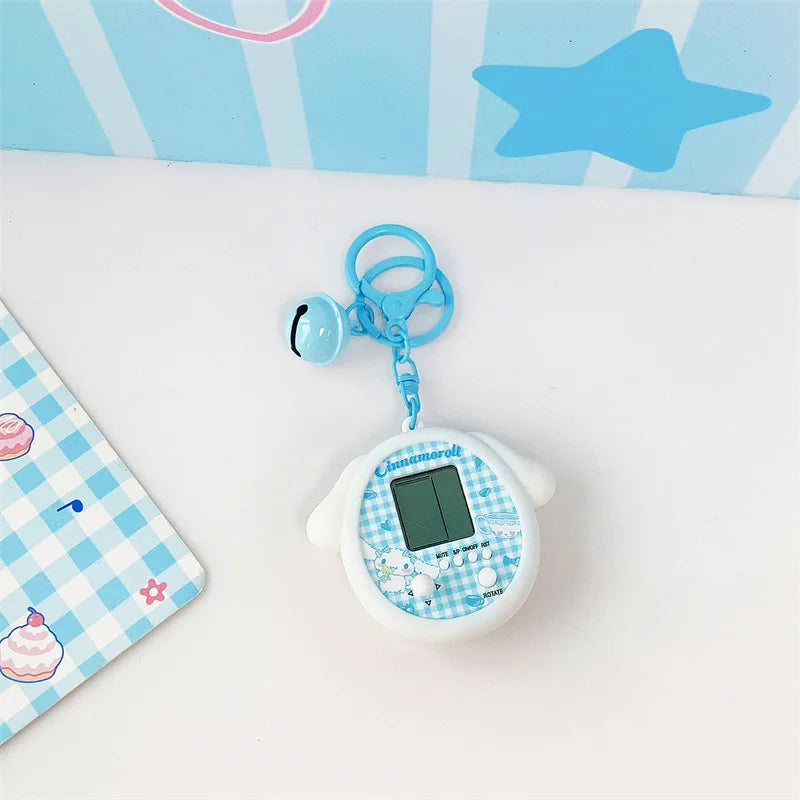 Sanrio Keychain Pendant Cartoon Anime Kuromi Cinnamoroll Ins Kawaii Decompression Game Console Puzzle Backpack Pendant Gifts