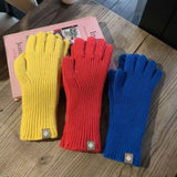 Unisex Acrylic Knit Gloves – Fashionable and Comfortable Winter Wear