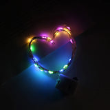 Eternal Galaxy Rose in Glass Dome - Colorful LED Flower Gift for Valentine's Day