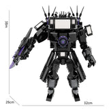 835-Piece Skibidi Toilet Titan TV Man Building Blocks Set – Compatible DIY Brick Toy for Boys