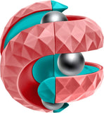 Cubo antiestrés con forma de bola Orbit Ball: juguete sensorial antiestrés para niños y adultos, juguete giratorio para entrenar la concentración