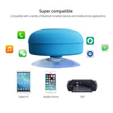 Waterproof Bluetooth Shower Speaker with Built-in Mic and Suction Cup