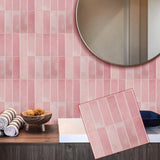 Pegatinas de azulejos de pared 3D despegables y adhesivas: protector contra salpicaduras DIY para cocina y baño