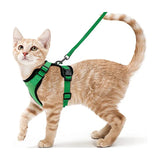 Escape-Proof Cat Harness and Leash Set - Adjustable Soft Vest for Safe Outdoor Adventures