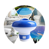 Floating Chlorine Dispenser for Swimming Pools – Adjustable Pool Chemical Cleaner