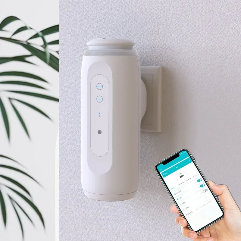 Smart Light-Sensing Aromatherapy Diffuser with Night Light