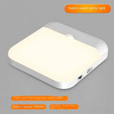 Motion Sensor Night Light - Rechargeable, Auto ON/OFF, Dimmable, and Magnetic Mount for Home, Bedroom, and Closet